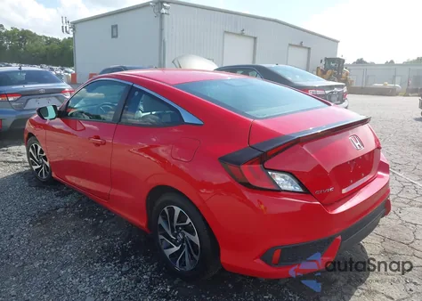 2017 Honda Civic Lx z USA, uszkodzony, nr VIN 2HGFC4B59HH305653